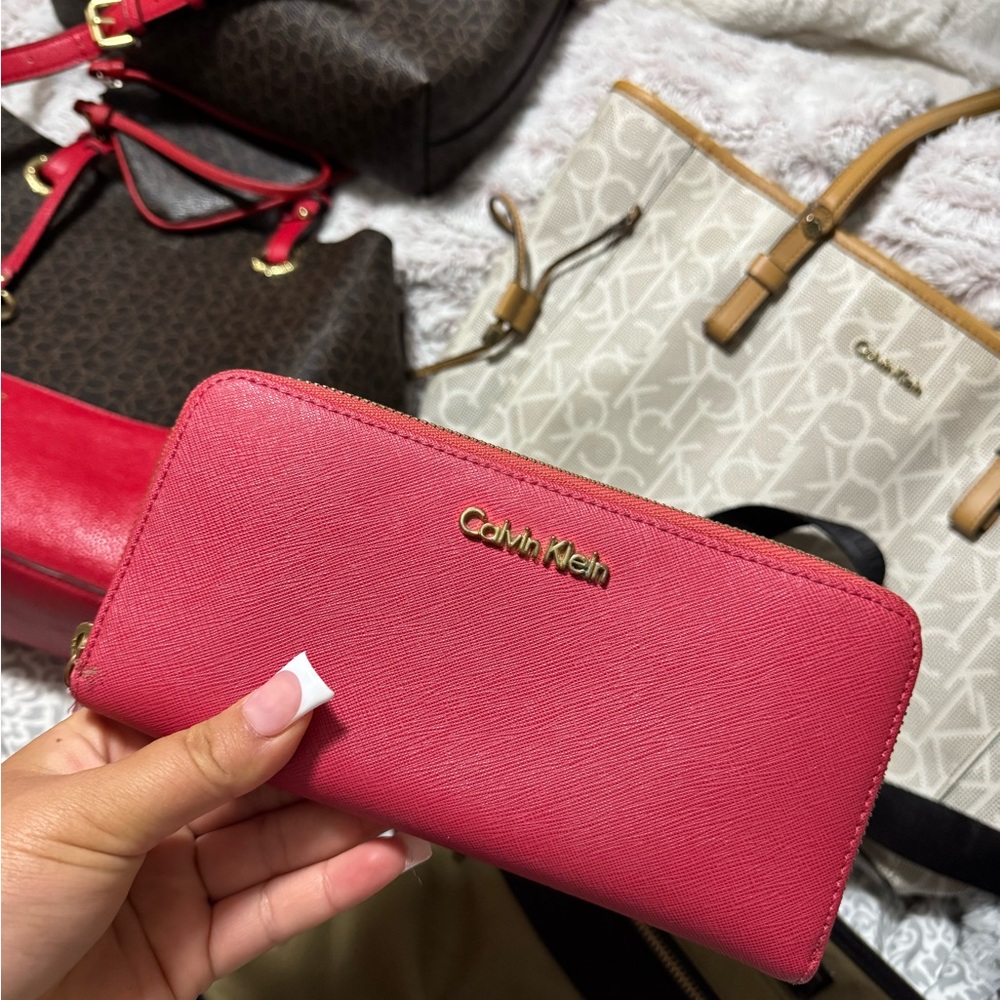 Calvin Klein Fuchsia Wallet